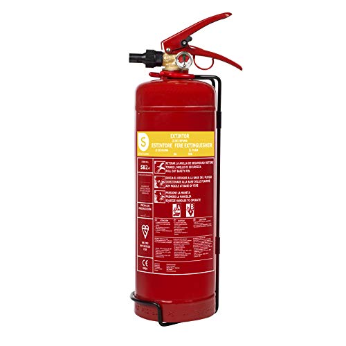 Smartwares FEX-15222 Feuerlöscher – Schaum – 2 Liter – Brandklasse AB von Smartwares