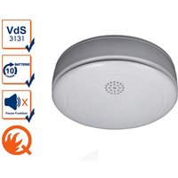 Smartwares - Rauchmelder mit 10 Jahres Batterie, VdS zertifiziert & Q-Siegel Stummschaltung Smartwares - Rauchmelder mit 10 Jahres Batterie, VdS zertifiziert & Q-Siegel Stummschaltung von Smartwares