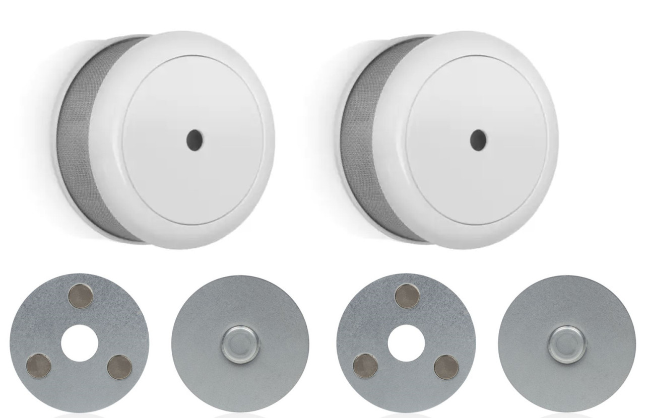 2er Rauchmelder mini Set mit Magnetbefestigung von Smartwares