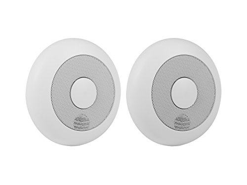 2er-Set vernetzbare Rauchmelder + Magnethalter, Funkreichweite bis 20m, verlinkbar, erweiterbar von Smartwares