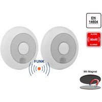 2er-Set vernetzbare Rauchmelder + Magnethalter, verlinkbar, erweiterbar 2er-Set vernetzbare Rauchmelder + Magnethalter, verlinkbar, erweiterbar von Smartwares