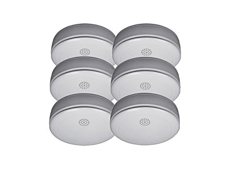 6er SET Rauchmelder mit 10 Jahres Batterie – Stummschaltfunktion - VdS Zertifiziert & Q-Siegel für höchste Qualität! 6er SET Rauchmelder mit 10 Jahres Batterie – Stummschaltfunktion - VdS Zertifiziert & Q-Siegel für höchste Qualität! von Smartwares
