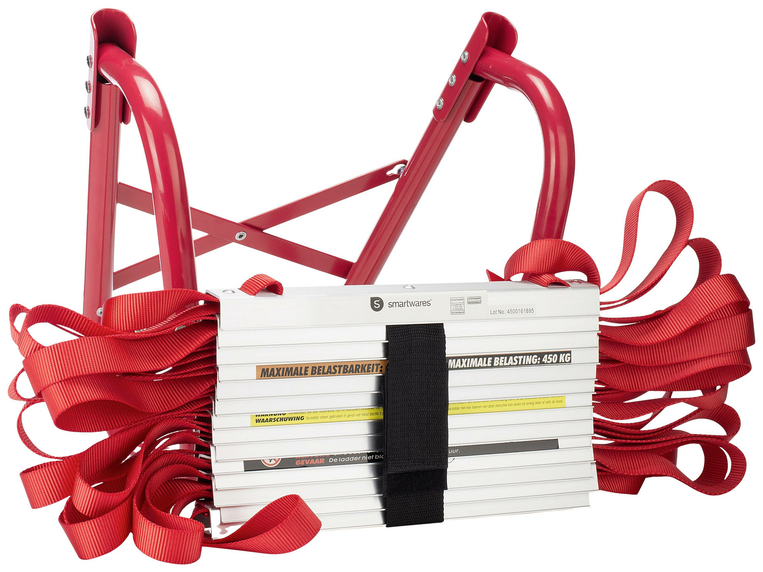 B-Ware Smartwares Rettungsleiter Feuerleiter Fluchtleiter Leiter 450 Kg Belastbar 45 M von Smartwares