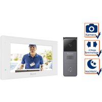Einfamilienhaus Video Türsprechanlage mit Nachtsichtkamera & Touchscreen von Smartwares