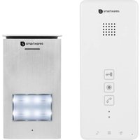 [GEBRAUCHT] B-Ware Smartwares 1 Familien Türsprechanlage Gegensprechanlage Tür Anlage Silber Weiß von Smartwares