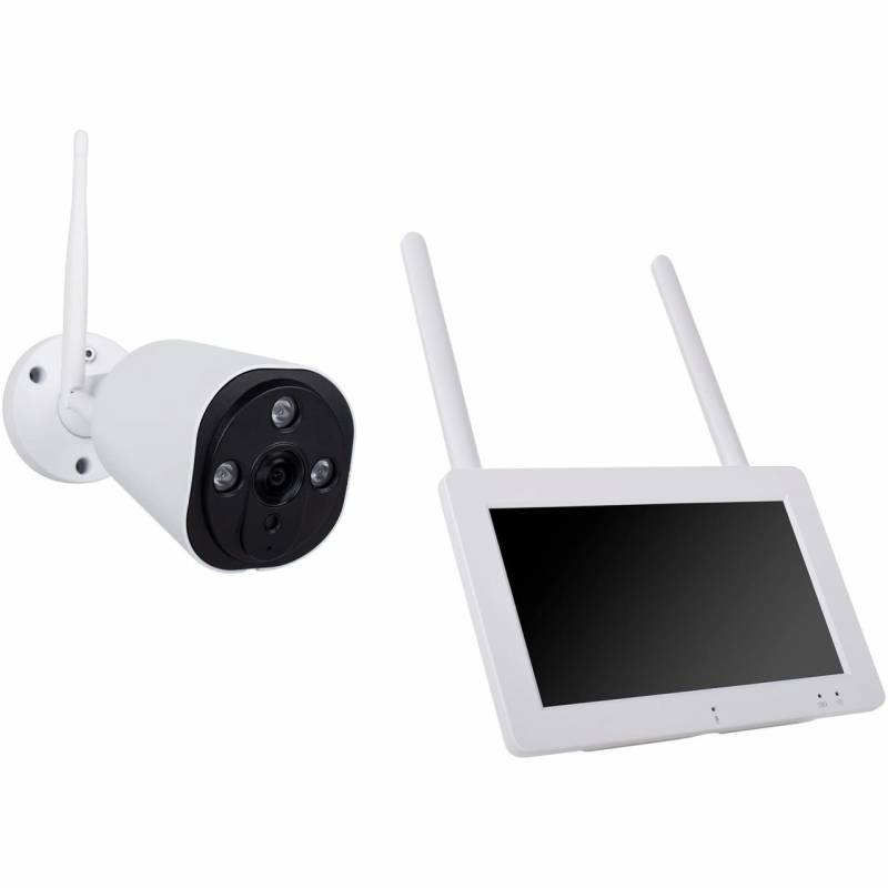 Kabelloses Überwachungskamera Set weiß von Smartwares