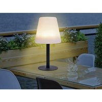 Solar Tischleuchte Outdoor, per usb & Solar aufladbar, Höhe 25cm von Smartwares