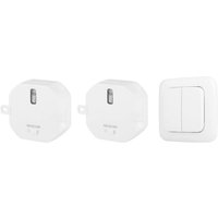[NEUWERTIG] B-Ware Smartwares Fsk 433 M Hz Funk Schalter Funk Wandschalter Set Funk Fernbedienung von Smartwares