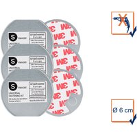 Smartwares - 3x Befestigungs-Set Universal-Magnetmontageplatte ø 6cm für Rauchmelder Smartwares - 3x Befestigungs-Set Universal-Magnetmontageplatte ø 6cm für Rauchmelder von Smartwares