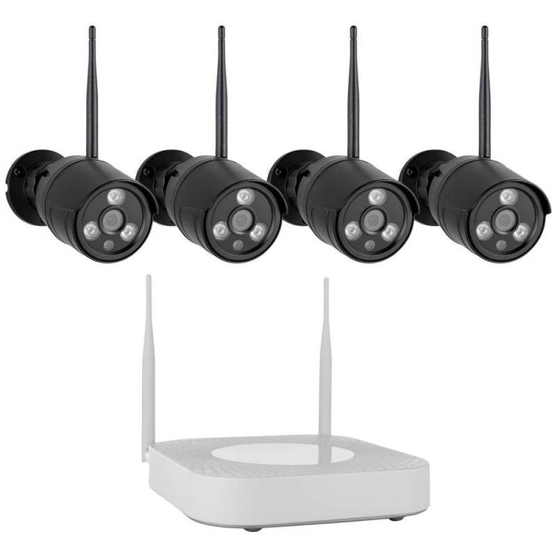 Smartwares CMS-30300 CMS-30300 WLAN IP-Funk-Überwachungs-Set Überwachungskamera von Smartwares