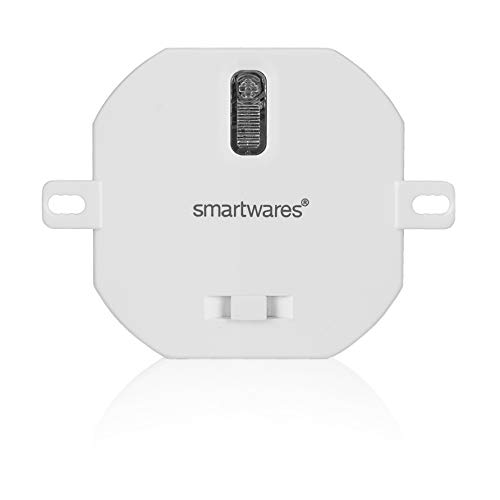 Smartwares Dimmbarer Einbau-Schalter SH4-90265 - bis 200 W Plug & Connect Einbaumodul Dimmer Modul für Funk-Beleuchtung bis 200 Watt von Smartwares