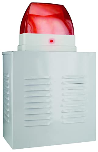Smartwares Dummy Alarmanlagen-Fassandenbox mit Blink-LED, Sirene, SW SA11D von Smartwares
