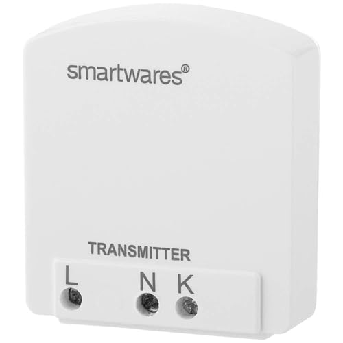 Smartwares Einbau-Funkschalter – Plug & Connect – 1 Kanal – SH4-90156 von Smartwares