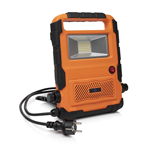LED Arbeitsleuchte mit Bluetooth-Lautsprecher von Smartwares