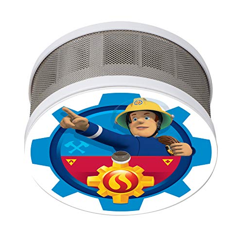 Smartwares FSM-16400 Rauchmelder Feuerwehrmann Sam für das Kinderzimmer/Mini 10 Jahres-Rauchwarnmelder/ Maße Nur 75 x 35 mm, VDS/ Q-Zertifiziert von Bosch