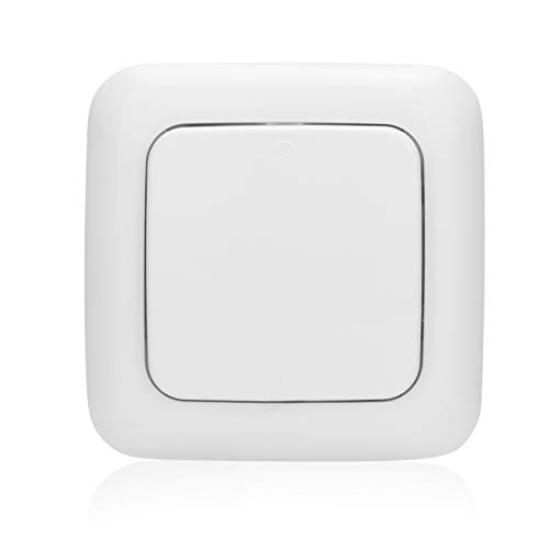 Smartwares Funk-Wandschalter – Plug & Connect – Batteriebetrieben – Weiß – SH4-90162 von Smartwares