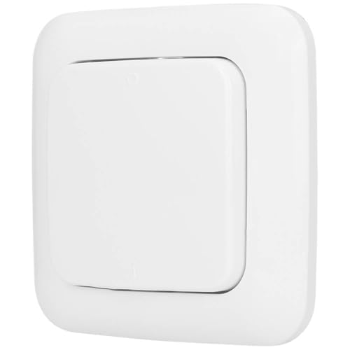 Smartwares Funk-Wandschalter - Plug und Connect - Batteriebetrieben - Weiß - SH4-90162 von Smartwares