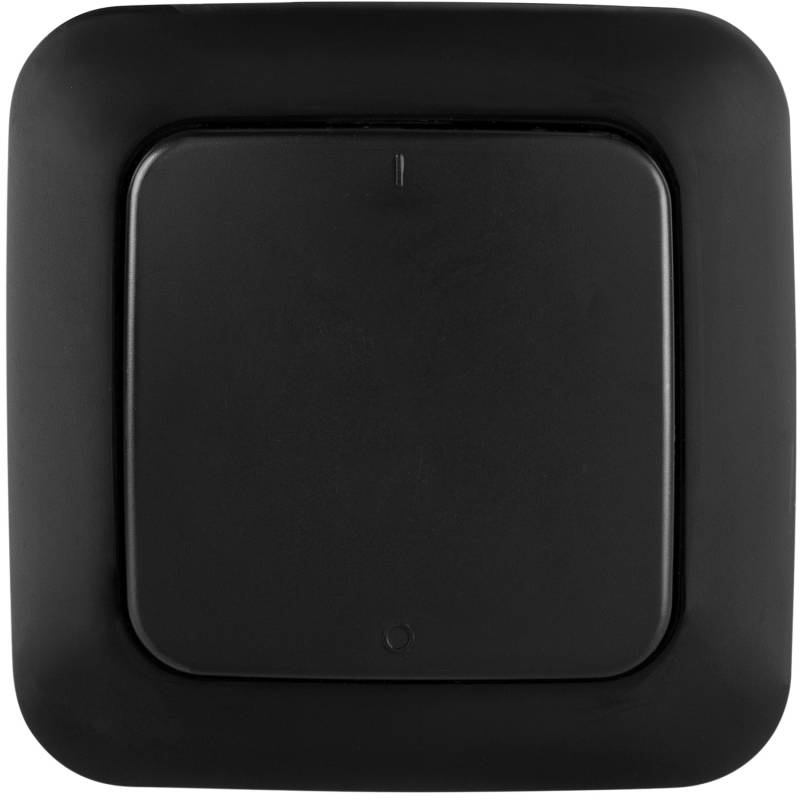Smartwares Funk-Wandschalter-Set SmartHome mit Batterie 30 m Schwarz von Smartwares