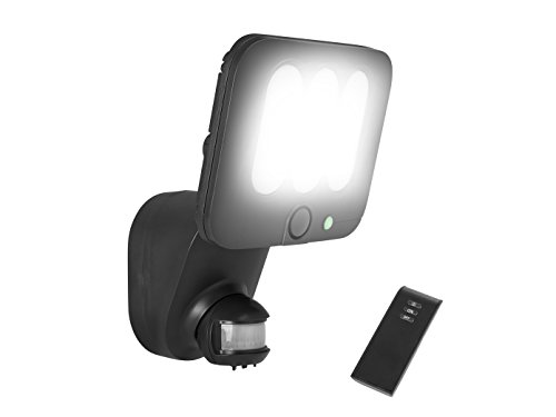Smartwares LED Flutlicht mit Bewegungsmelder &110db Alarmanlage/Sicherheitsbeleuchtung mit Fernbedienung/ 550 Lumen Smartwares LED Flutlicht mit Bewegungsmelder &110db Alarmanlage/Sicherheitsbeleuchtung mit Fernbedienung/ 550 Lumen von Smartwares