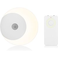 Smartwares - LED-Nachtlicht Mondform mit Fernbedienung, Dimmer & Timer - Schlummerlicht von Smartwares
