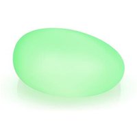 Smartwares LED Solarleuchte Stein OSL-50016 weiß Ø 40 cm RGBW Dekorative Leuchten von Smartwares