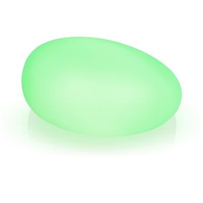 Smartwares LED Solarleuchte Stein OSL-50016 weiß Ø 40 cm RGBW von Smartwares