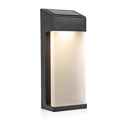 Smartwares OSL-50009 Solar-Wandleuchte, Aluminium, Anthrazit Smartwares OSL-50009 Solar-Wandleuchte, Aluminium, Anthrazit von Smartwares