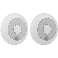 Smartwares RM175RF/2 Funk-Rauchwarnmelder 2er Set vernetzbar batteriebetrieben von Smartwares
