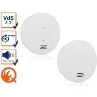Smartwares - Rauchmelder 2er Set mit 10 Jahres Batterie, VdS Zertifikat, unauffällige led Smartwares - Rauchmelder 2er Set mit 10 Jahres Batterie, VdS Zertifikat, unauffällige led von Smartwares