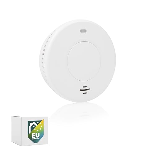 Smartwares Rauchmelder - Q-Label - 10 Jahre versiegelte Batterie - Optischer Sensor - Beleuchtete Indikatoren - Testknopf - Stille Funktion - FSM-12001 Smartwares Rauchmelder - Q-Label - 10 Jahre versiegelte Batterie - Optischer Sensor - Beleuchtete Indikatoren - Testknopf - Stille Funktion - FSM-12001 von Smartwares