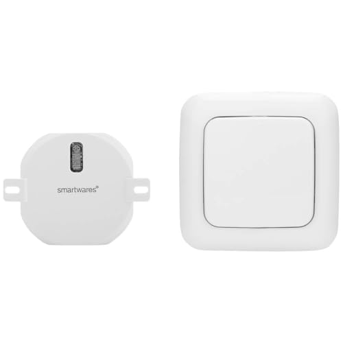 Smartwares Rollläden und Jalousien Funkschalter-Set - Plug & Connect, SH4-99572, weiß von Smartwares