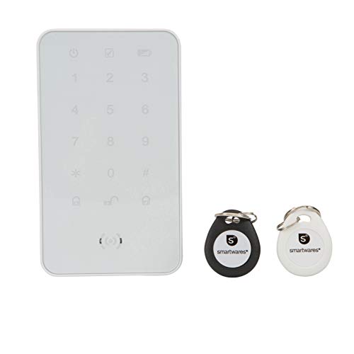 Smartwares Funk, Tastatur und 2 NFC Tags für Alarmsysteme, SA78C von Smartwares