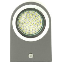 Smartwares SMD-LED Wandleuchte Bastia/schwarz 10.010.51 LED-Wandleuchte GU10 6W LED Schwarz von Smartwares