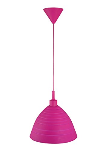 Smartwares Silikon-Hängeleuchte Silly, individuell formbar, rosa 6000.581 von Smartwares