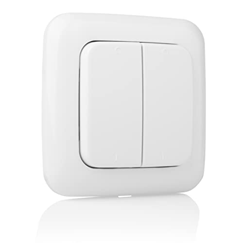 Smartwares SmartHome Funk-Doppelwandschalter 2-Kanal, SH5-TSW-B von Smartwares