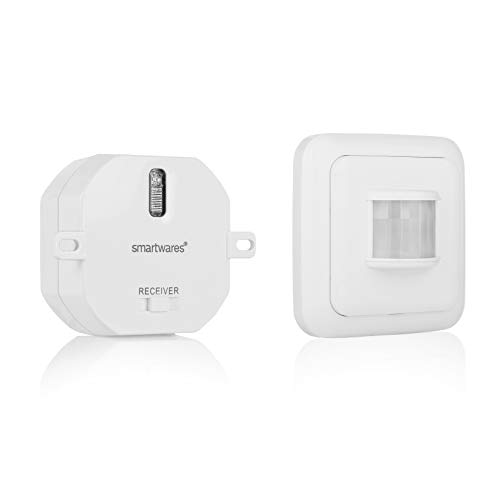 Smartwares SmartHome Funk-Schalterset mit Bewegungmelder und Mini-Einbauschalter für Geräte bis zu 1000 Watt, SH5-SET-ST, Weiß, 4 x 20.5 x 21.5 cm Smartwares SmartHome Funk-Schalterset mit Bewegungmelder und Mini-Einbauschalter für Geräte bis zu 1000 Watt, SH5-SET-ST, Weiß, 4 x 20.5 x 21.5 cm von Smartwares
