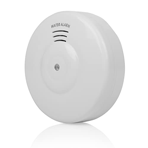 Smartwares WM53 Wassermelder - Wasserwächter ist kabellos & batteriebetrieben- verhindert Wasserschäden in Bereichen wie Küche, Bad und Keller von Smartwares
