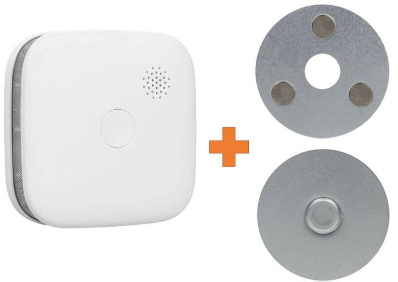 Smartwares WiFi-Rauchmelder weiß, 85 dB, FSM-12601 mit Magnethalterung von Smartwares