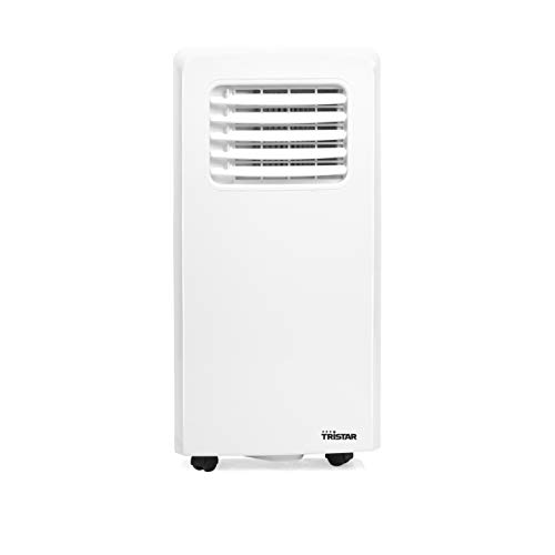 Tristar AC-5477 Mobile Klimaanlage – 7000 BTU – Kombinierte Kühl-, Entfeuchtungs- und Ventilatorfunktion – mit Fernbedienung – 2 Geschwindigkeiten von Smartwares