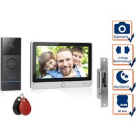 Video Türsprechanlage mit Türöffner für Einfamilienhaus, rfid Zugangssystem von Smartwares