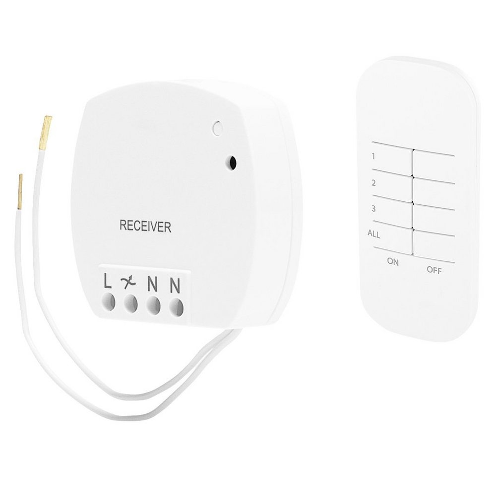 smartwares Smartwares SH4-99560 FSK 433 MHz Funk-Schalter, Fernbedienung mit Di Smart-Home-Zubehör smartwares Smartwares SH4-99560 FSK 433 MHz Funk-Schalter, Fernbedienung mit Di Smart-Home-Zubehör von Smartwares