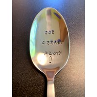 Eisbecher ~ Einzigartiges Geschenk Für Jeden Eisliebhaber Neues Besteck Teelöffel Oder Dessertlöffel | Tbs. Kann Personalisiert Werden von SmashMouthDesigns