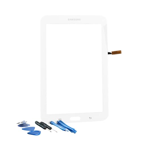 Samsung Galaxy Tab 3 Digitizer Glas 7.0 Touchscreen Display weiß von Smatano