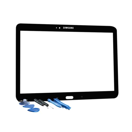 Samsung Galaxy Tab 4 Digitizer Glas 10.1 Touchscreen Display schwarz von Smatano