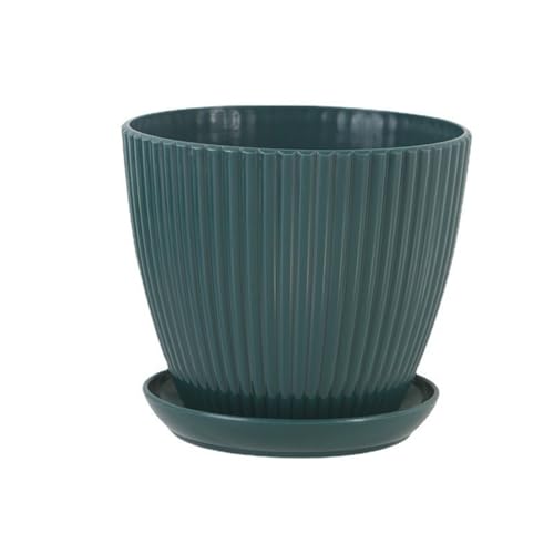 Smbcgdm Blumentopf Glatte Oberfläche Blumentopf Langlebig Kompatibel mit Farm Dunkelgrün 8 cm von Smbcgdm