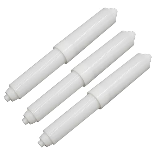 Smbcgdm Stabiler gefederter Toilettenpapierhalter aus Kunststoff, bequeme einfache Installation, Ersatzrolle, verstellbare Rolle, Weiß Smbcgdm Stabiler gefederter Toilettenpapierhalter aus Kunststoff, bequeme einfache Installation, Ersatzrolle, verstellbare Rolle, Weiß von Smbcgdm