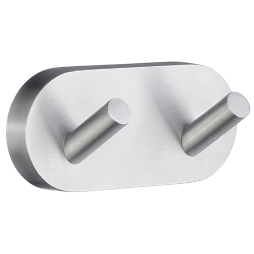 Smedbo Home verchromter matt doppelt Handtuch Haken, Silber Smedbo Home verchromter matt doppelt Handtuch Haken, Silber von SMEDBO