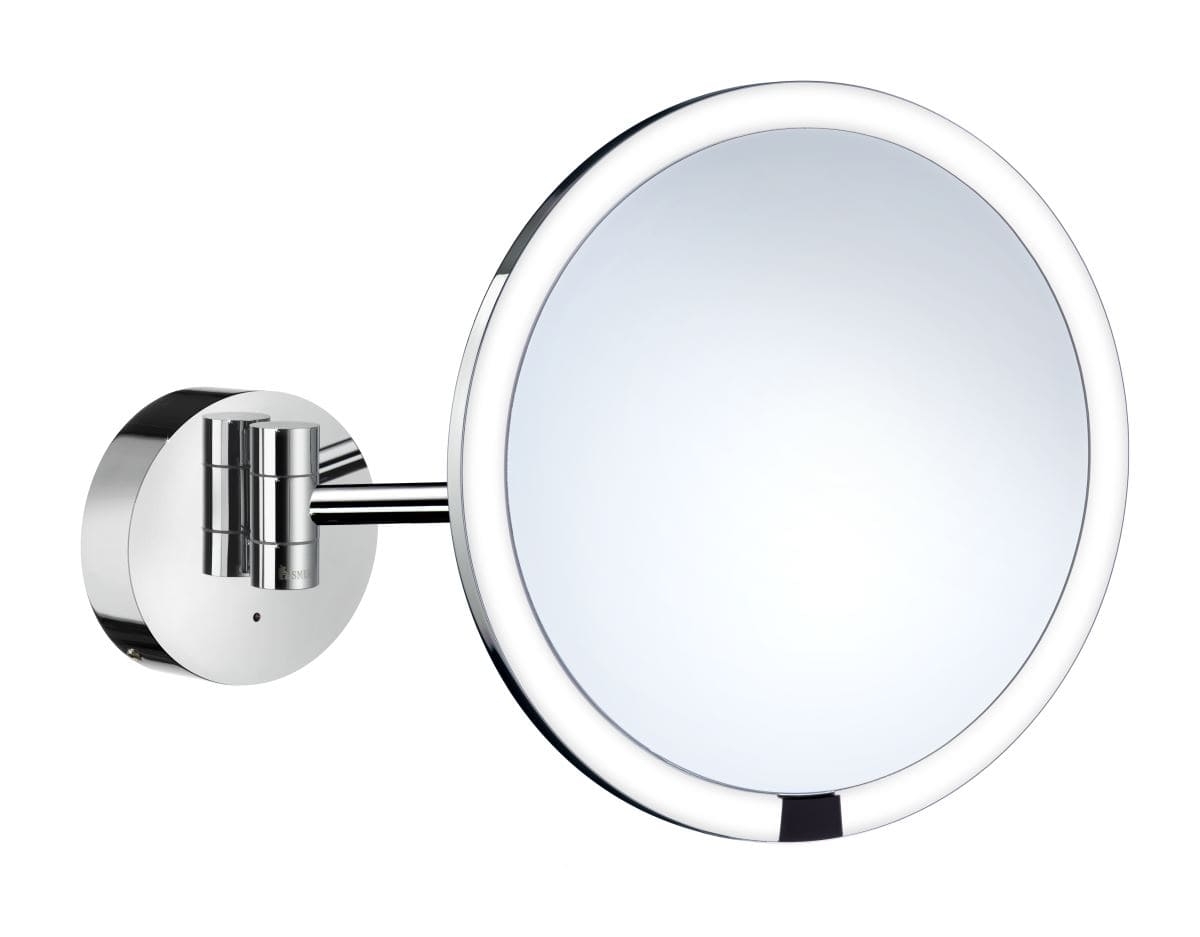 Smedbo Outline Kosmetikspiegel berührungslos mit LED-Beleuchtung PMMA rund FK487H von Smedbo