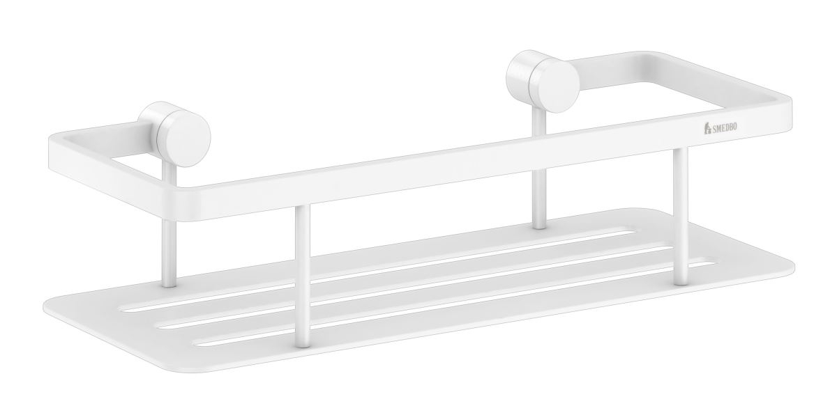 Smedbo Sideline Design Seifenkorb weiss DX3001 von Smedbo