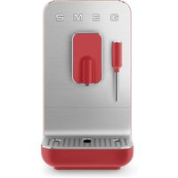 SMEG Kaffeevollautomat mit Dampffunktion 50's Style BCC02RDMEU, rot von Smeg